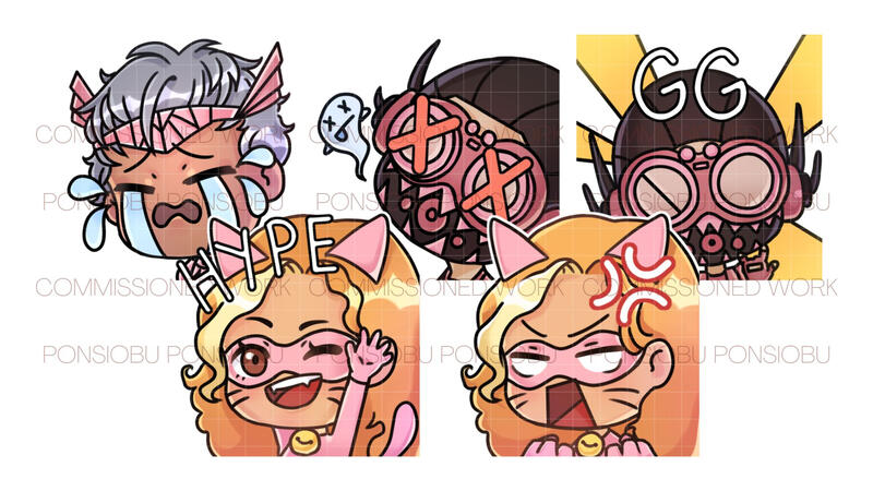 Emote Commission 03